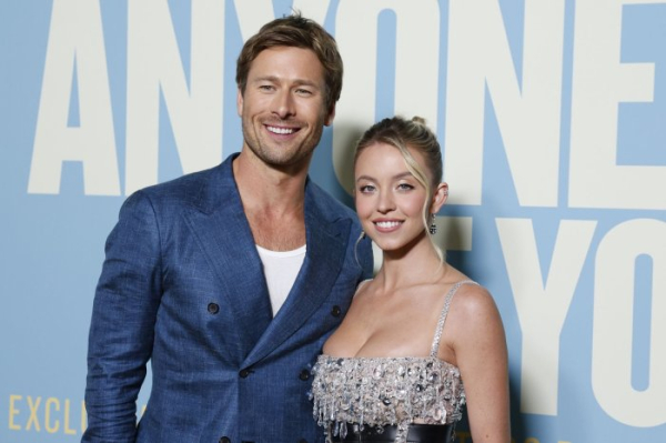 Sydney Sweeney, Glen Powell dazzle at 'Anyone But You' premiere