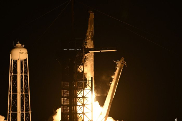 SpaceX Crew-7 members undock from International Space Station