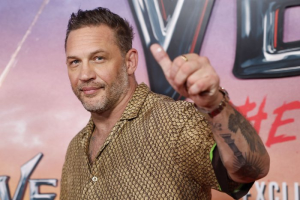 Tom Hardy, Juno Temple attend 'Venom: The Last Dance' premiere
