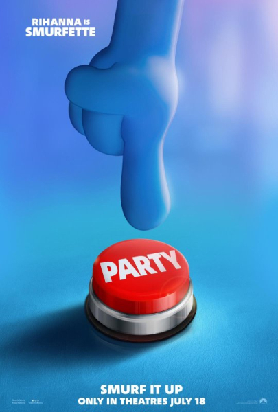 Rihanna introduces first official 'Smurfs' trailer
