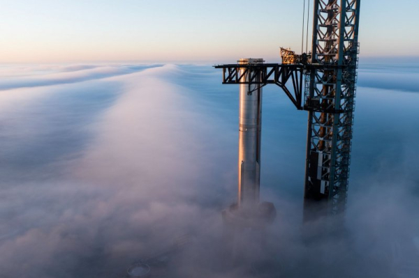 SpaceX plans 8th test flight of heavy-lift rocket Starship from Texas base today