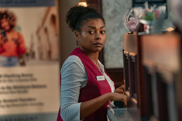 Teyana Taylor negotiates with Taraji P. Henson in Tyler Perry's 'Straw' trailer