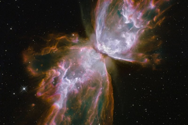 JWST observes planetary building blocks in Butterfly Nebula