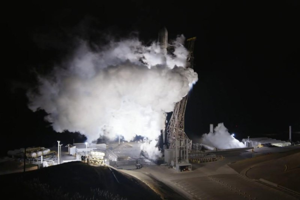 SpaceX launches Starlink satellites from Vandenberg Space Force Base