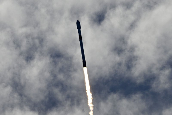 SpaceX launches satellites with the debut of a new Falcon 9 rocket