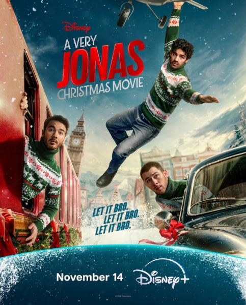 Jonas Brothers fight to get home in 'A Very Jonas Christmas Movie'