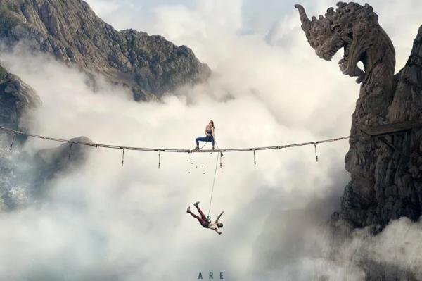 Friends cling to side of Thai mountain in 'Fall 2: Deadpoint' trailer