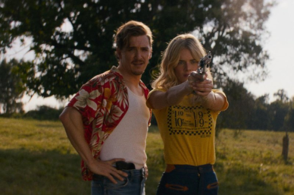 Samara Weaving: 'Carolina Caroline' outlaw is 'almost high' off love
