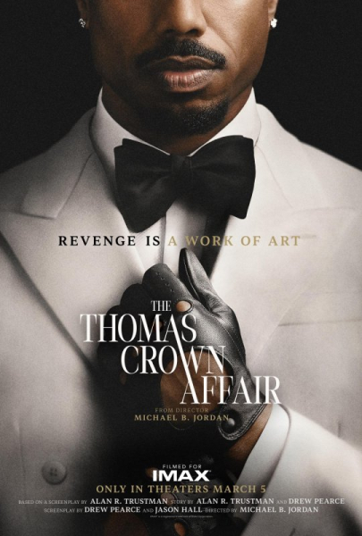 Michael B. Jordan dons tuxedo in 'Thomas Crown Affair' poster